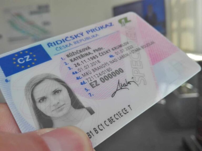 koupit řidičský průkaz